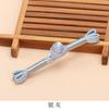 5 Pair Cheongsam Buckle Button Retro Dovetail Winding One-word Buckle Tang Clothing Hanfu Hand-woven Button Accessories