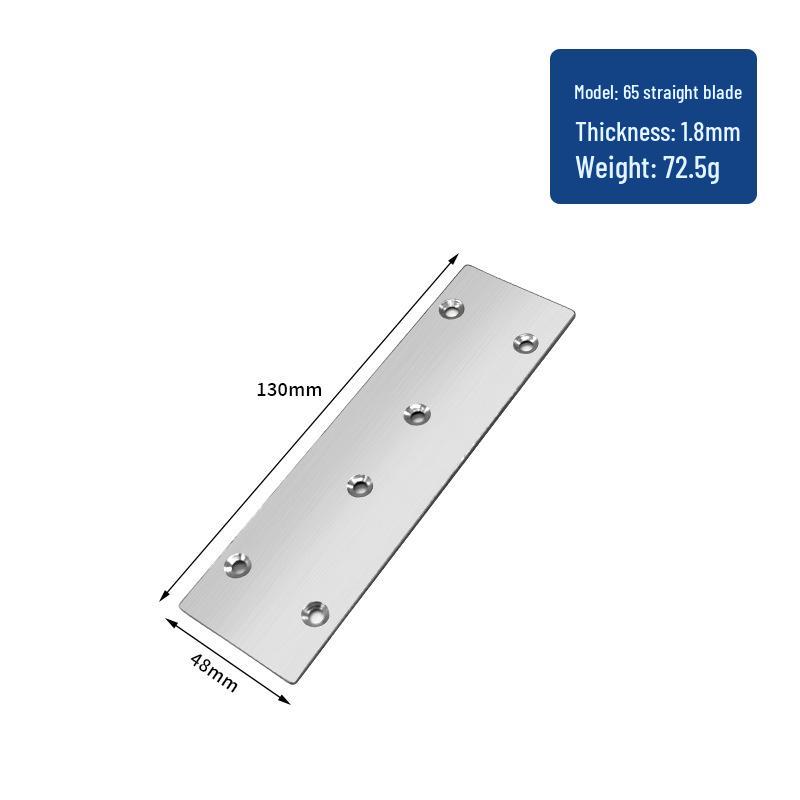 Stainless Steel 90° L-Shaped Angle Bracket for Shelf Support and Wood Board Connection