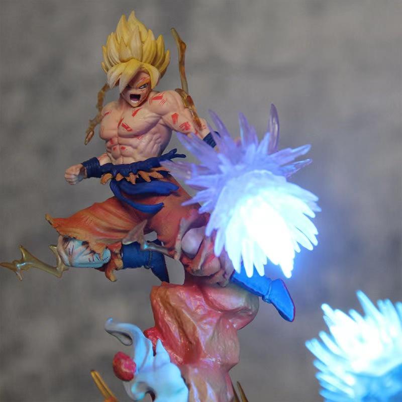 Anime Drogan Boll Z Freezer Vs Son Gocool Figurine 21cm Gk Pvc Action Figures Statue Collection Model Toy Gifts