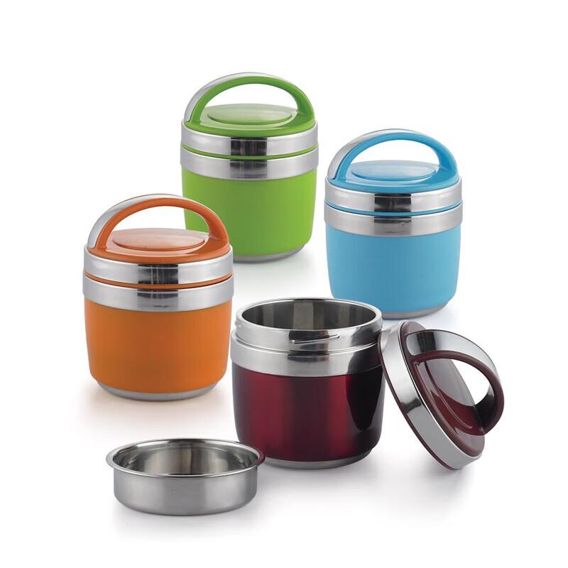 Boside 1.5L Double-Layer Stainless Steel Insulated Lunch Pot