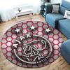 AFC Ajax Round Area Rug,Carpet Rug for Living Room Bedroom Sofa Playroom Decor,Non-slip Floor Mat