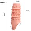 Reusable Penis Sleeve Glans Enlarger Extender Delay Ejaculation Cock Ring Sex Toys for Men Couples Pleasure
