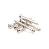6Pcs/lot Metal Electric Guitar Accessories Screws Round Head Bridge Tail Screws
