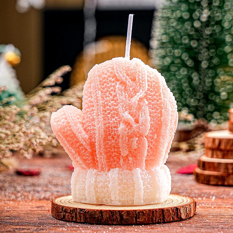 Christmas Tree-Shaped Scented Candle Ornament for Festive Decor