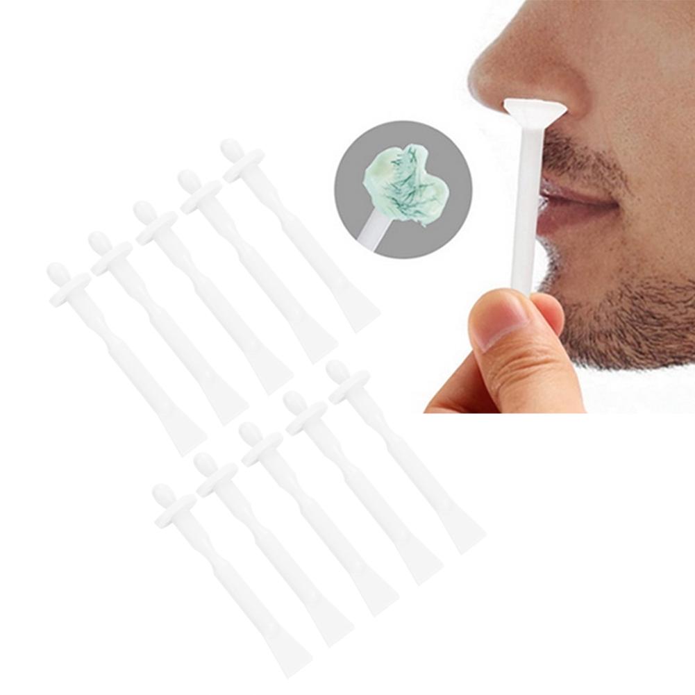 50pcs 2-In-1 Face Nose Hair Removal Wax Sticks Disposable Hair Removal Applicator Sticks