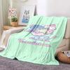 6 Sizes Tuxedo Sam Blanket Japanese Style Soft Flannel Throw Fluffy Bed Comfortable Home Four Season Warm Blanket Baby Gift