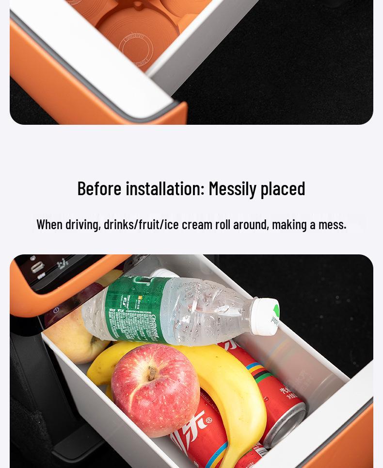 Silicone Cup Holder Pad for Ideal I6/i8 Rear Seat Refrigerator