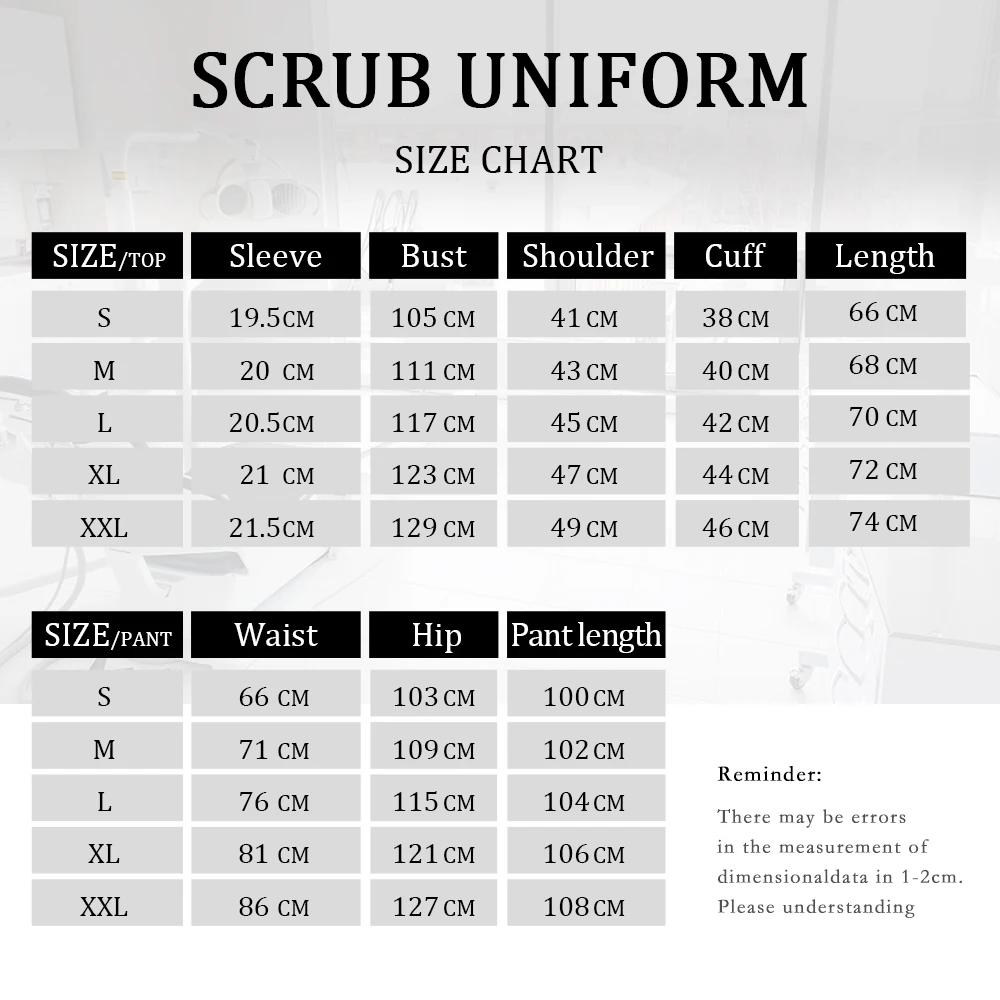 Scrubs Women Beauty SPA Uniform Pet Clinic Store Veterinary Dentistry Work Clothes Set High-quality Medical Nurse Uniform Unisex