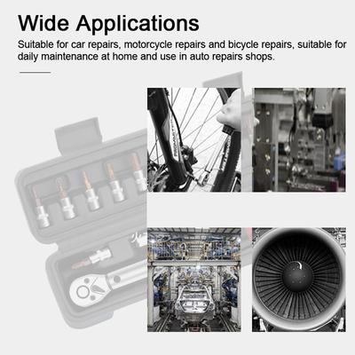 16PcsSet Multifunctional 14inch 72T Ratchet Wrench 224N.M Torque Adjustable Wrench Practical