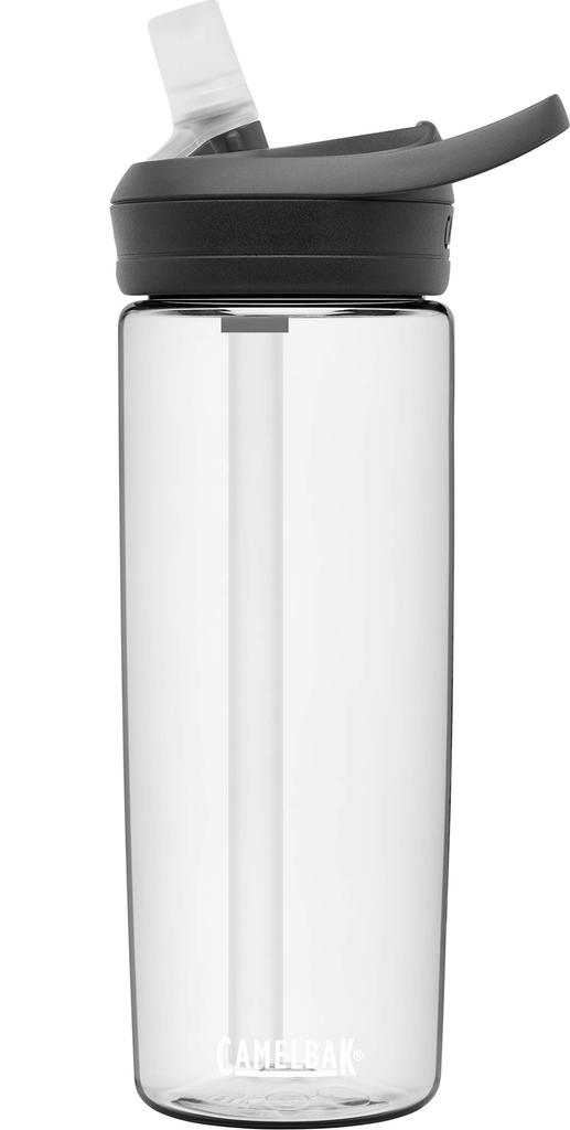 CamelBak Eddy Plus Tritan Renew Lightweight Made with Recycled Materials Bottle, 600ml, Clear, Next-Generation