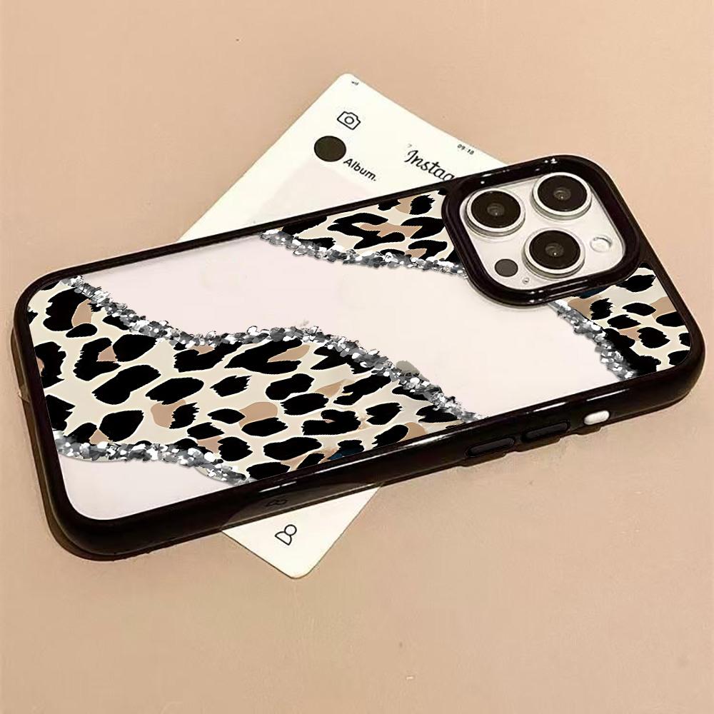 Acrylic Phone Case for iPhone 11 12 13 14 Pro 12 14 16 Pro Max for Samsung A16 A36 A56 S24 FE High-quality Painted Anti-fall Mobile Phone Case