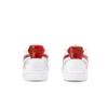 Nike Court Vision Cinnabar Seal Leather Lightweight And Breathable Low top Skateboard Shoes Men's White/Red/Gold DH2987-101(Team646-)