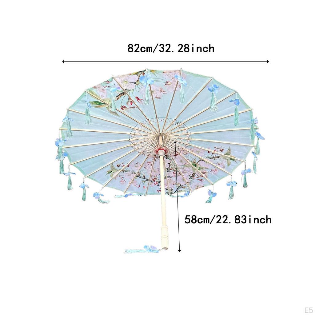 Chinese Umbrella Classical Craft Dance for Village Scenery Photography