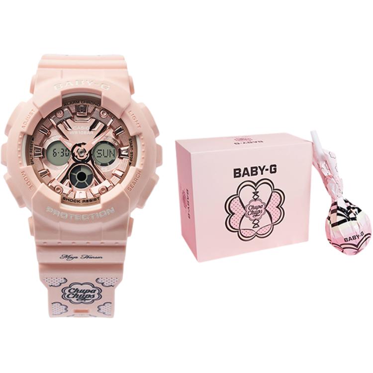 CASIO Women s BABY-G Pink Watch BA-130-4APRC BA-130-4APRC