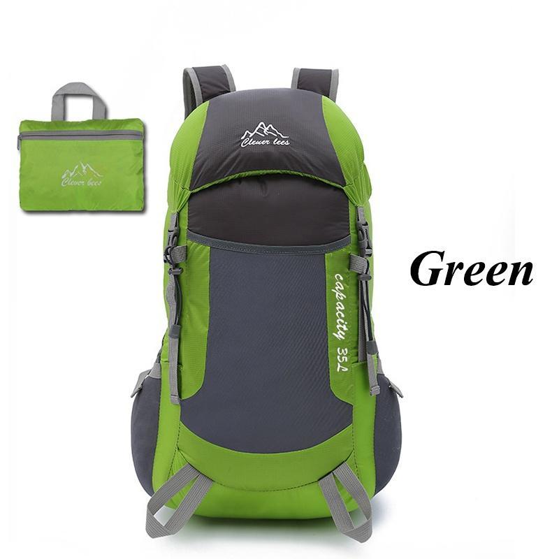 Mochila Deportiva Plegable Ultraligera Resistente Al Agua. Mochila Deportiva Plegable Ultraligera Resistente Al Agua.