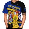 3D Barbados Ethnic Flag Map Print T Shirt For Man Barbados Of Arms Graphic Shirt Fashion Streetwear Short Sleeves Mens Clothing