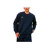 Under Armour Logo Outdoor Casual Sports Crew Neck Fleece Long Sleeve Sweatshirt Unisex Sweatshirt Black 24600305-001
