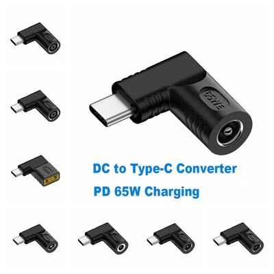 5,5X2,5 7,4X5,0 4,5X3,0mm Stecker USB C DC zu Typ C Power Adapter PD 65W Konverter