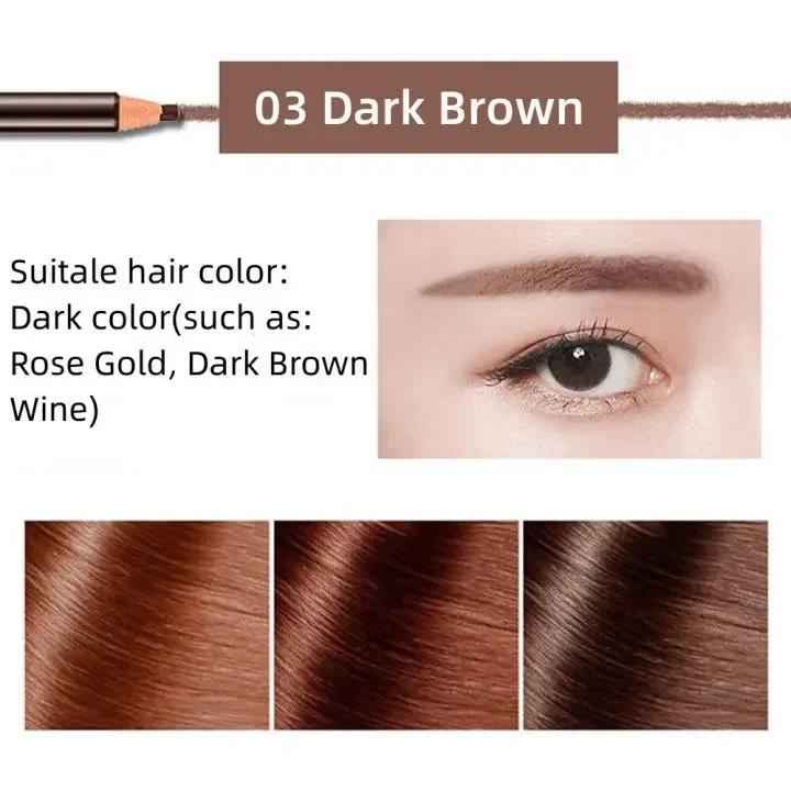 Waterproof Cosmetic Eyebrow Pencil Microblading 1818 Tear Off Eyebrows Tatoo Lasting Easy Coloring 5 Colors Definer Makeup Tools