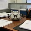 Desktop Storage Glasses Holder Stand Cute Cat Sunglasses Display Stand  for Office Use