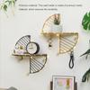 Wall Mount Storage Rack Home Supplies Iron Ple Living Room Kitchen Multipurpose Display Stand Wall-mounted Holder