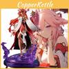 High Quality Pvc Figure Of Yae Miko Genshin Impact Shrine Maiden Collectible Model