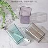 Mouthwash Cup Transparent Square Thickened Plastic Toothbrush Cup Household Wash Toothbrush Cup