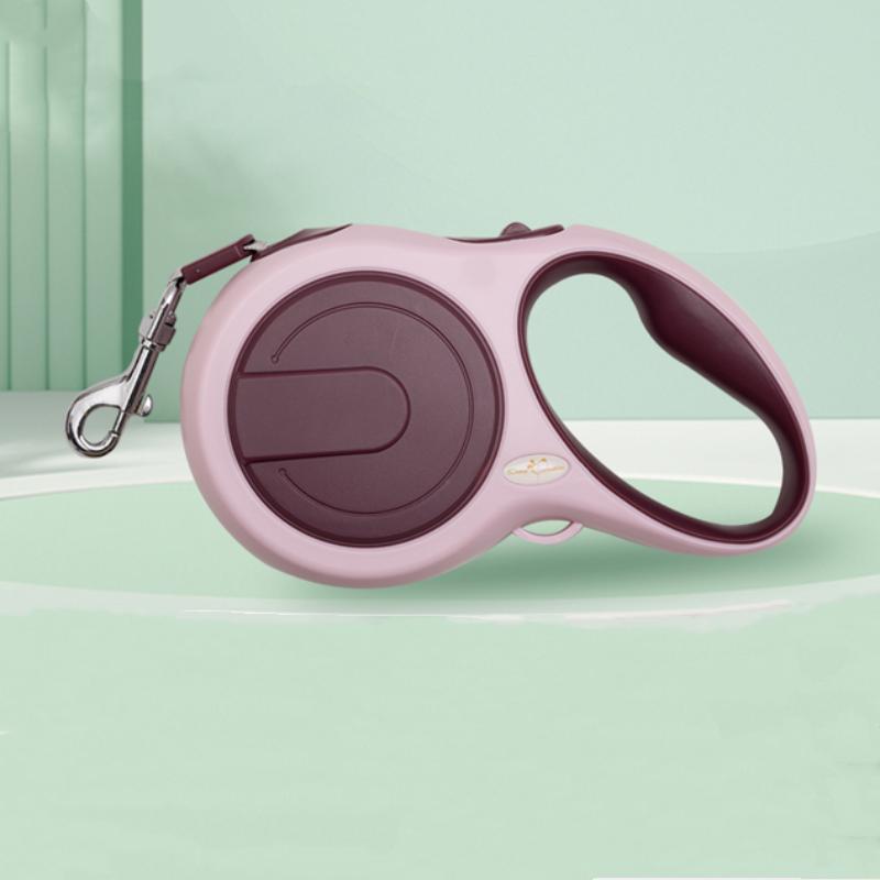 5M Durable Nylon Automatic Retractable Dog Leash for Small Medium Large Dogs - Extending Lead for Dog Walking