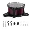 A58X-Motorcycle Air Cleaner Set Air Filter Kit For Sportster XL883 XL1200 Iron 883 48 72 1991-