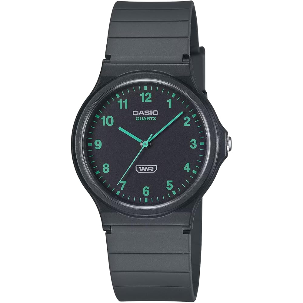 

Casio Chippkashi MQ-24B-8B Unisex Analog Watch Dark Gray Biomass Plastic Band