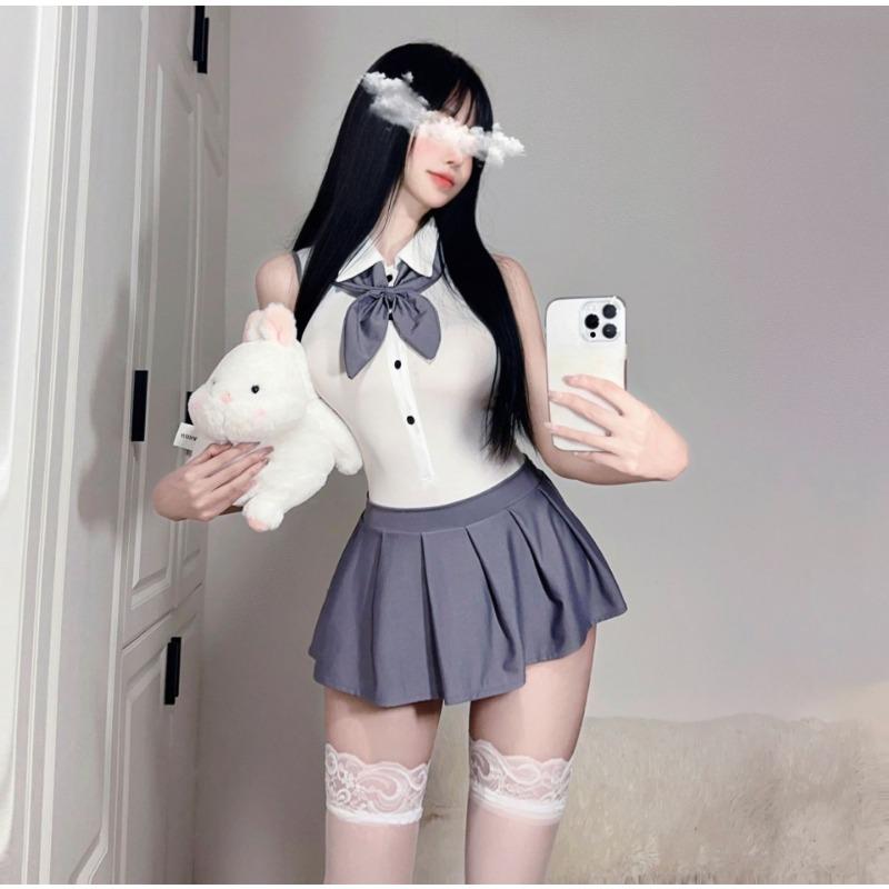Sex lingerie cos passion seduction bunny onesie sm uniform cosplay suit combination