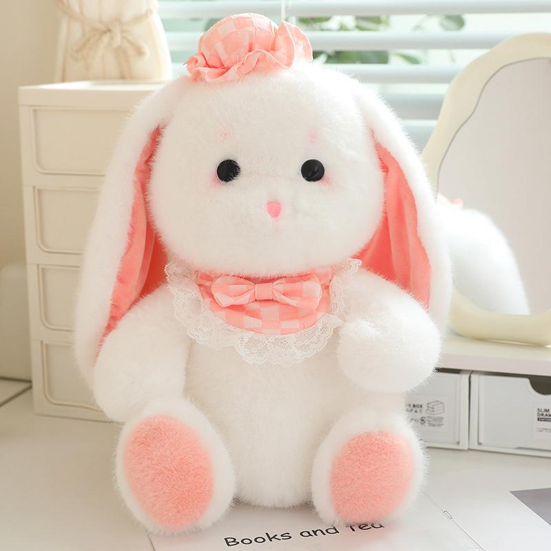 Cute Sagging Rabbit Plush Toys Children's Comfort Dolls Little White Rabbit Rag Doll Birthday Gift Doll