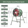 Silent Axial Exhaust Fan 220V/380V - Powerful Industrial Ventilation Blower