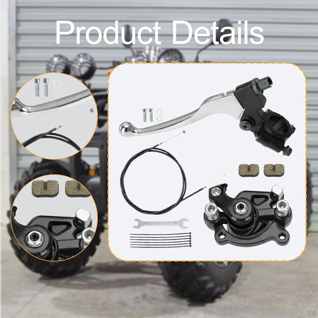 22mm Handlebar Brake Lever Clutch Kit with Cable and Caliper