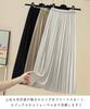 J.STORE Pleated Skirt, Shiny Flare Skirt, Formal, Casual, Wedding, Lolita, School, Solid Color, Summer, Black, 5S-J15-BKXL