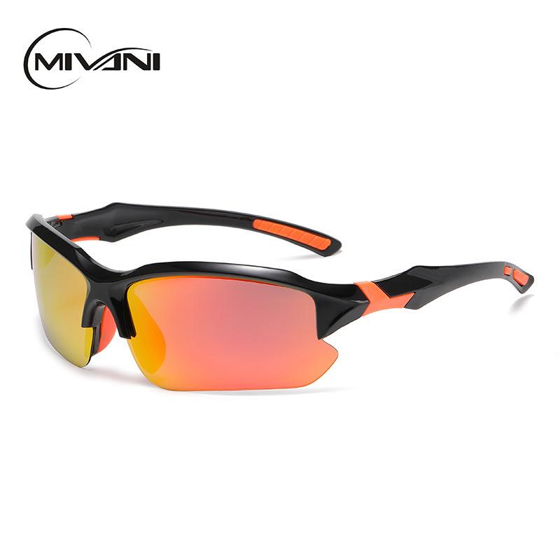 

9301 Мужские и женские поляризованные солнцезащитные очки с полуоправой, меняющие цвет, для активного отдыха, очки ночного видения для вождения, очки для велоспорта