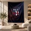 Decorative Tapestry,Bologna FC Printed Wall Art, Lightweight Wall Hanging For Bedroom Background