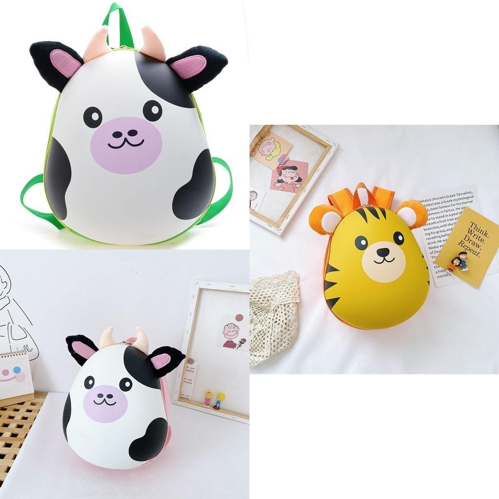 Cute Animal Kids Backpack Eva Fashion Kindergarten Shoulder Bag Korean Style Wholesale