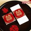 10pcs Gold Stamping Money Paper Sealing Strip Traditional New Year Red Packet  Birthday