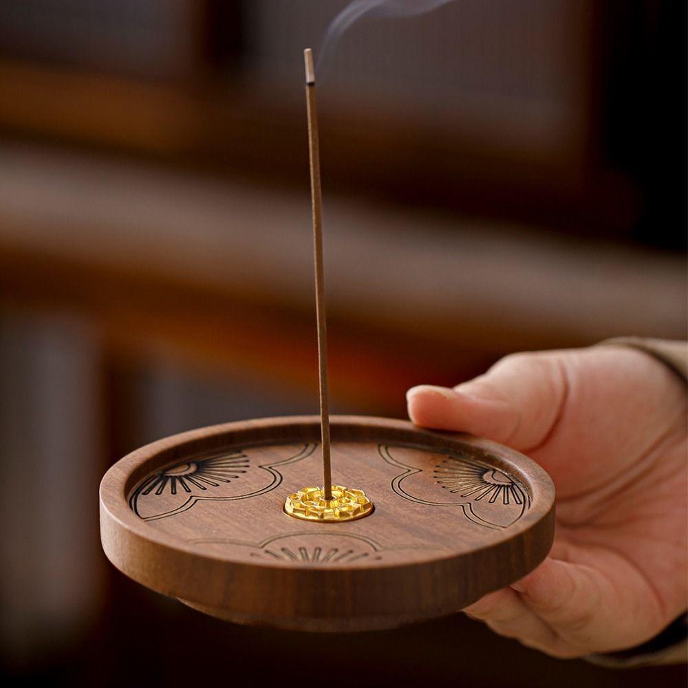 Handmade Incense Stick Holder Vintage Incense Stove Thread Incense Insert Base Room Decor