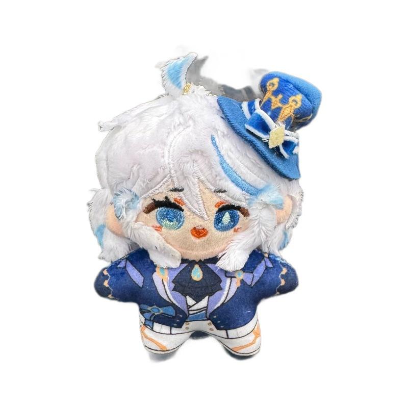10cm Spiel Genshin Impact Furina Focalors Plüschpuppe Seestern Körper Stofftier Anime Cartoon Figur Schlüsselanhänger Anhänger Weihnachtsgeschenke
