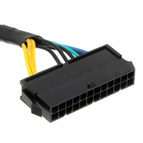 Replacement 24Pin Female To 10 Pin Male Adapter Cable for ATX Lenovo Motherboard