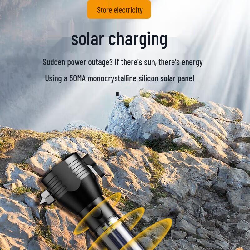 16-in-1 Outdoor Multi-functional Emergency Flashlight