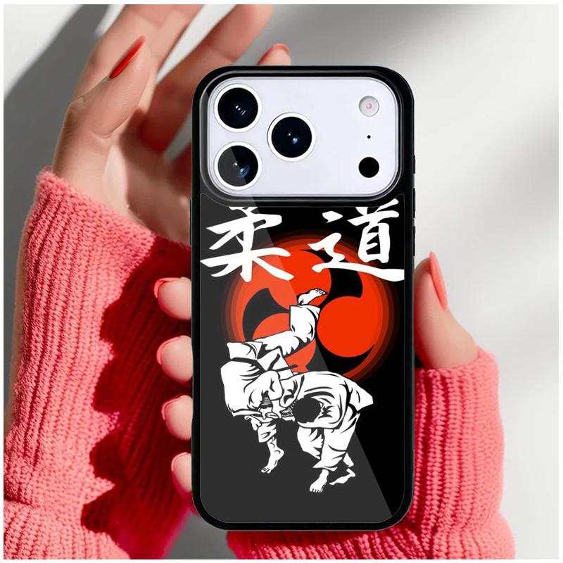 Judo Phone Case for iPhone 17 16 15 14 13 Pro Max Back Cover for 12 11 Pro Coque