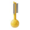 Freistehendes 3-in-1-Schälmesser mit Bürste, scharfe Edelstahl-Schälwerkzeuge, ergonomischer ABS-Griff für Kartoffel-/Karotten-Küchenhelfer, Geschenk