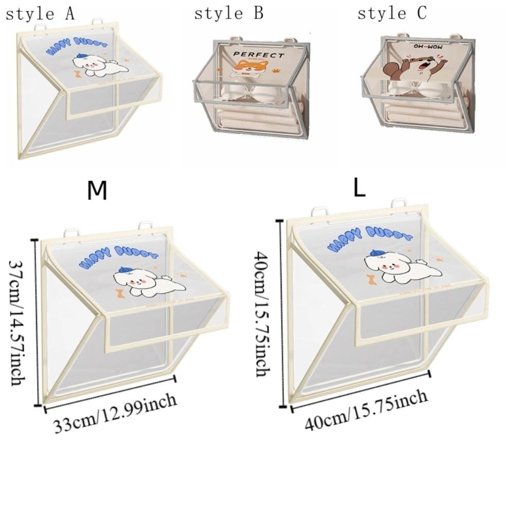 Waterproof Clothes Change Bag Transparent Waterproof Shelf Folding Storage Bag  Bathroom