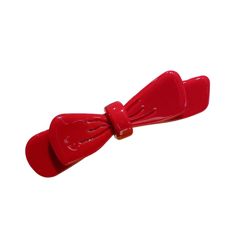 Korean Style Princess Bow Hair Clip: High-End Versatile Duckbill Hairpin
