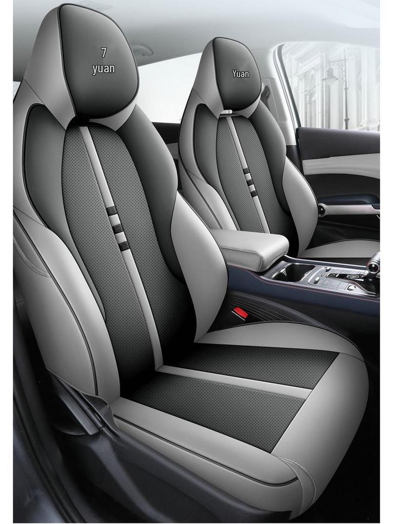 BYD Yuan Plus Universal Car Seat Cover - Four Seasons Breathable Leather Full Surround Cushion