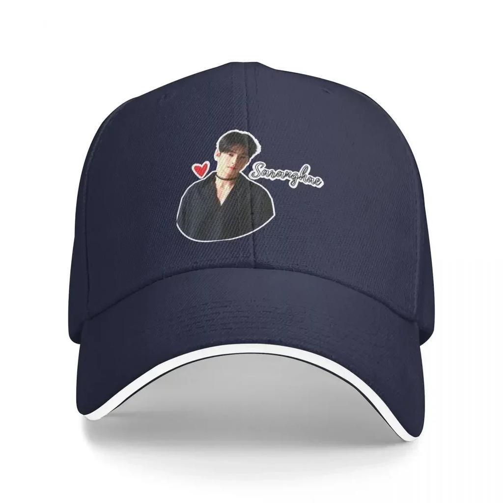 Cha Eun Woo Saranghae Korean Baseball Cap y2k Cute Trucker Hat Spring Men Adult Hunting Camping Baseball Caps