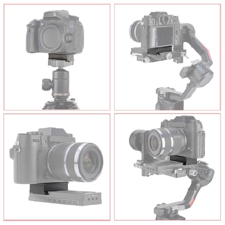 Durability Upper Plate Camera Attachment Upper Quick Release Plate for RS4pro Cameras Unisex Use Camera Components